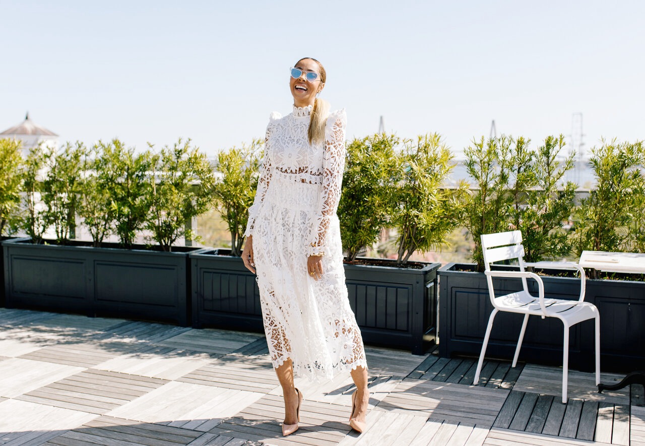 All White Outfit